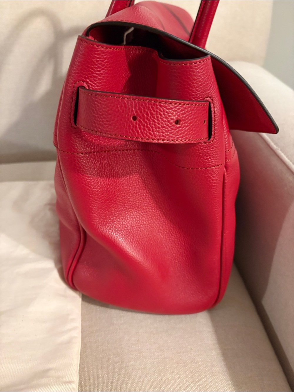 Mulberry Bayswater Scarlet Red - Pristine Condition, 100% Authentic - Picture 4 of 10